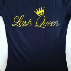 Lash Queen T-Shirt "Black"