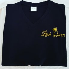 Lash Queen T-Shirt "Svart"