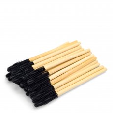 Mascarabrush Silicon Bamboo 50pcs (Black)