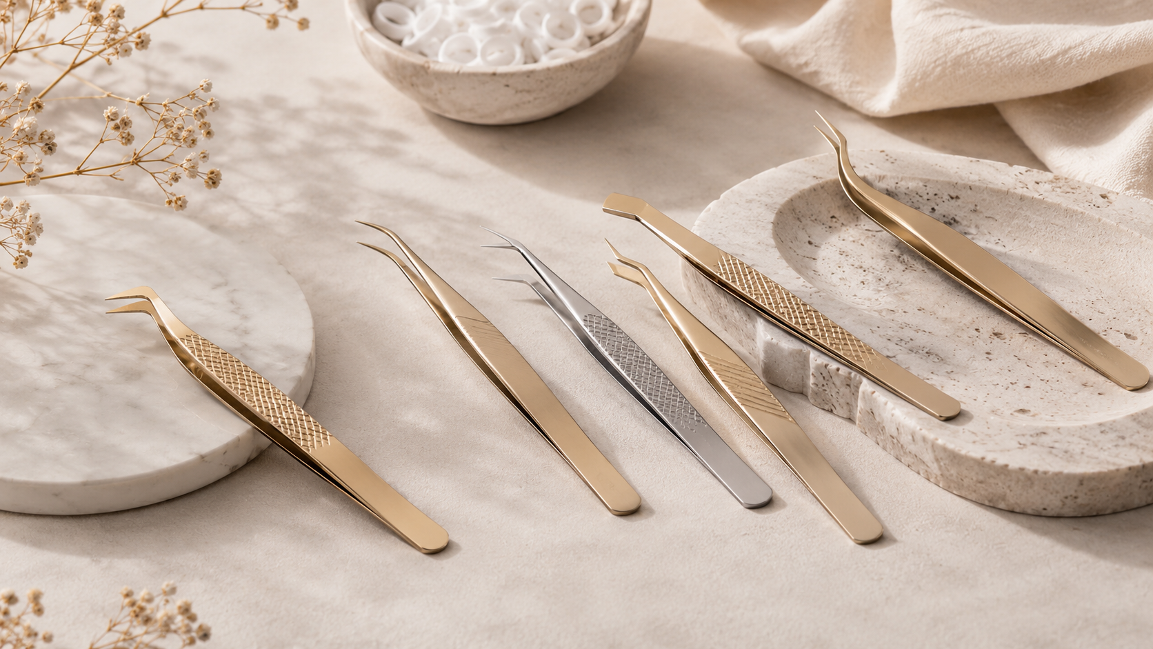 Pincetter för fransförlängning – Bellestore