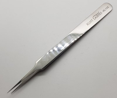 Alluring XL-102 rak pincett 12 cm för separering vid fransförlängning, rostfritt stål