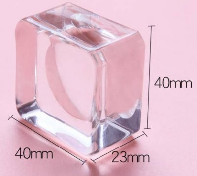 Crystal Plate Square BIG