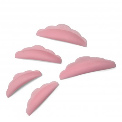 Lash Lift Silikon Spole Moln - 5 Stl Rosa