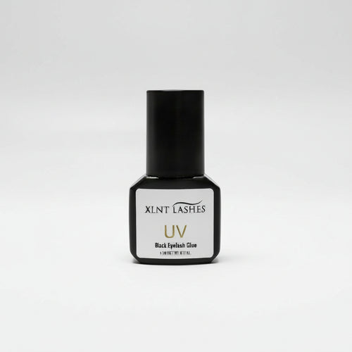 UV Glue 5ml svart TPO-fritt UV-lim för professionell fransförlängning från XLNT Lashes