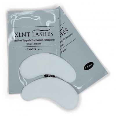 Lint Free Eyepads "Banana" 50pack