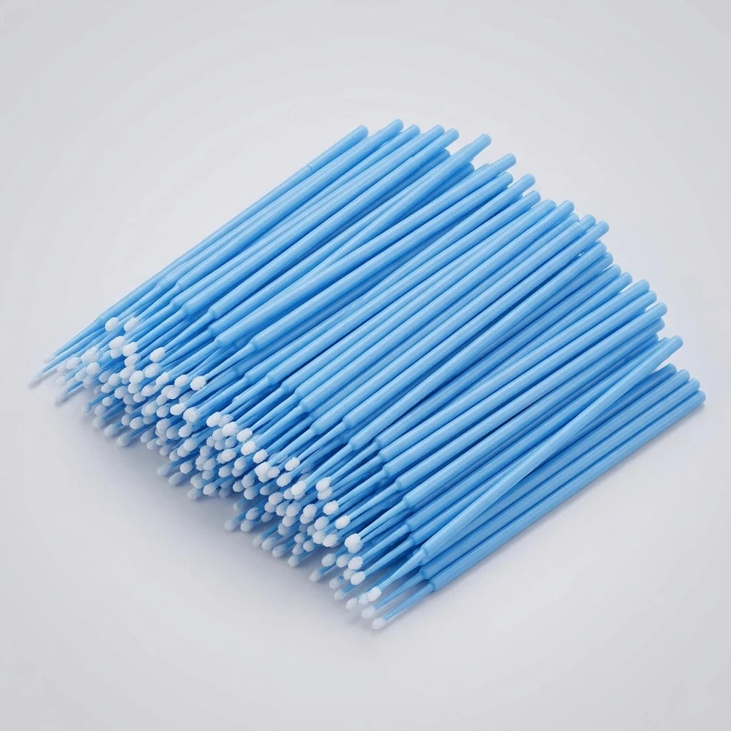 Microborste 100pack Blå