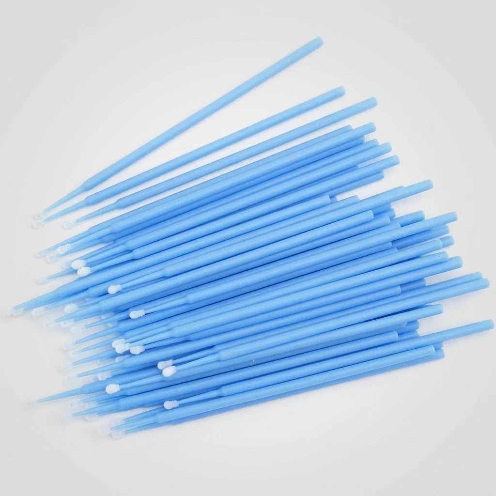 Microborste 100pack Blå