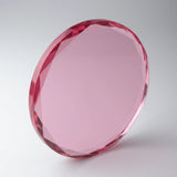 Crystal Plate Rosa