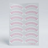 Lash Mapping Sticker