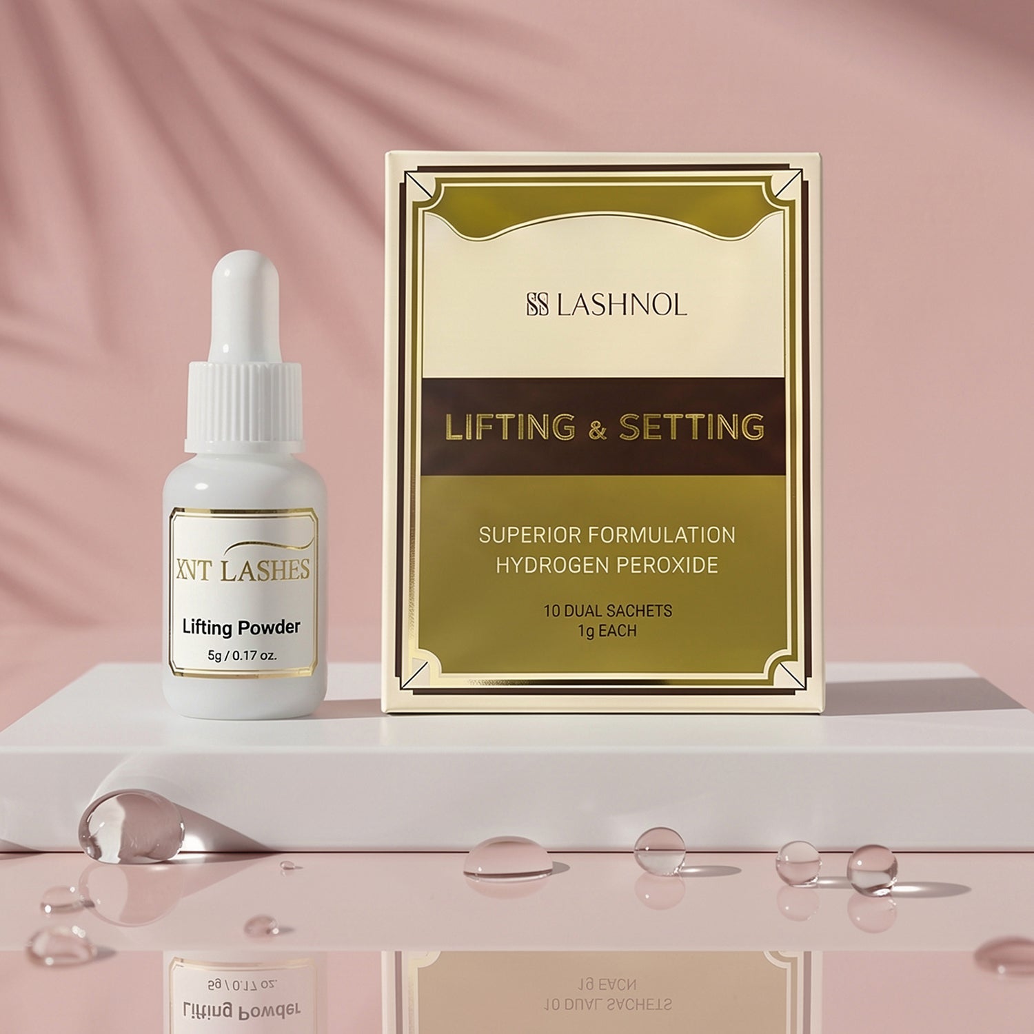Paket med Cysteamine fri Vätska 1 & 2 + Lifting Powder