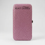 Pincett Fodral Rosa glitter
