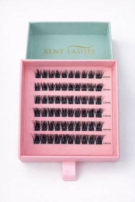 DIY Easy Lashes Mix Classic 10-14 mm – 30 fransklusters i tre längder från Bellestore