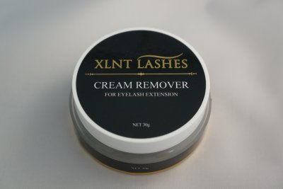 Cream Remover 30g från XLNT Lashes – krämig limlösare för borttagning av lösfransar vid fransförlängning.