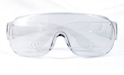 Transparenta skyddsglasögon för UV-ljus vid fransförlängning med UV-lim från Bellestore