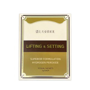 Bellestore paket med cysteamine-fri lift vätska 1 och 2 samt Lifting Powder för limfri lash lift och brow lift