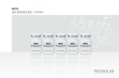 Physiolab MESO 3D Booster Lifting Ampull – lyftande serum för MTS-behandling av åldrande hud