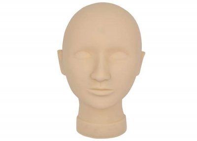 Träningshuvud mannequin head för övning av fransförlängning, lash lift och PMU från Bellestore.
