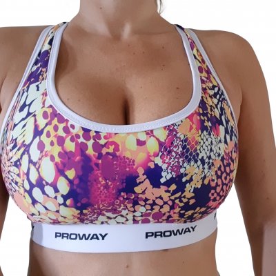 Sport BH Cocktail från Bellestore i mjukt funktionsmaterial, polyester och elastan, för träning