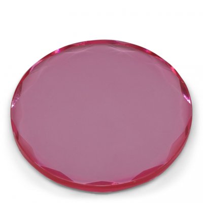 Crystal Plate "Rosa"