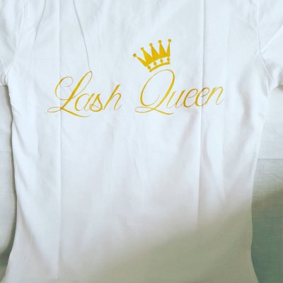 Lash Queen T-Shirt "Vit"