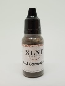 PMU Liquid Pigment Red Corrector 15ml, XLNT BROWS